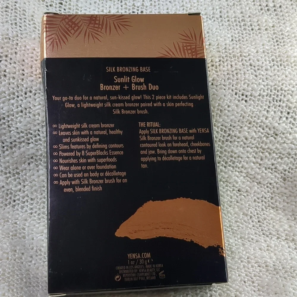 Yensa Silk Bronzing Base in Sunlit Glow, 30g/1.0oz